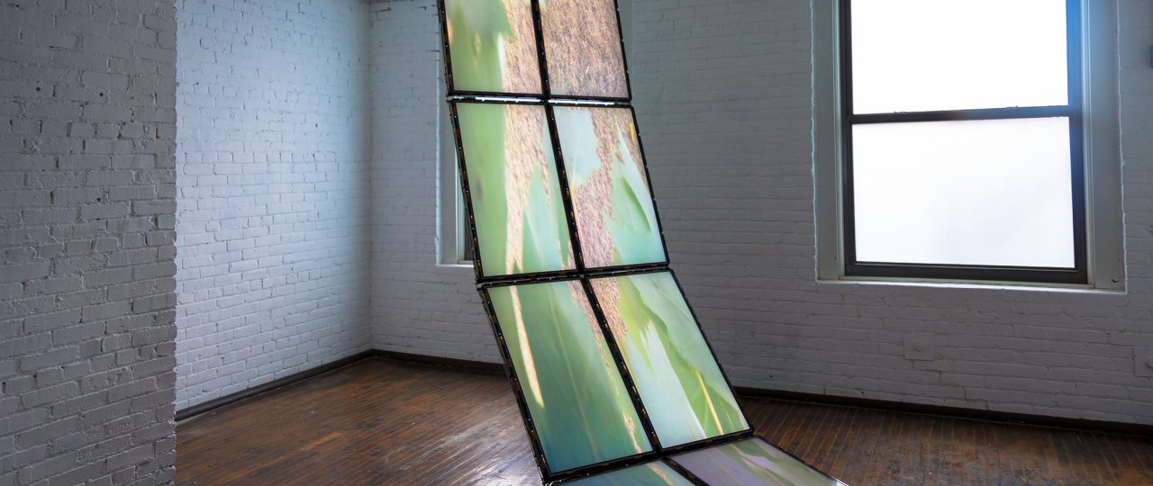 Screens representing daily integration of technology